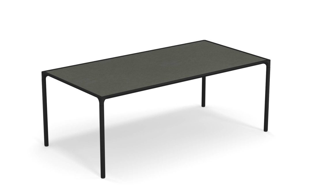 EMU table TERRAMARE 725 noir WB Outdoor Concept